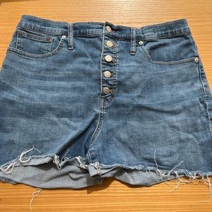 Cute Madewell Denim Shorts Size: 32